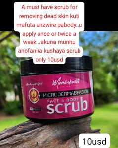bkAfricaZim Product: Face and Body Scrub Lotions 